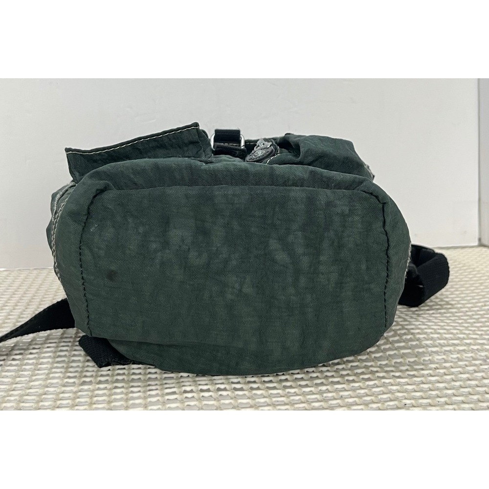 Kipling Drawstring Backpack Forest Green Lightwei… - image 3